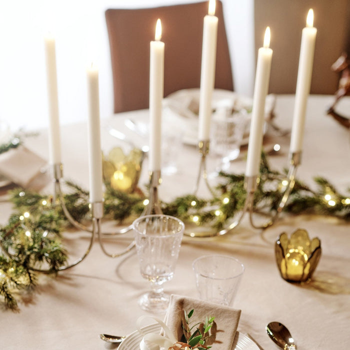 Petal värmeljushållare set om 2