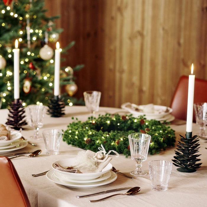 Pinea Purple ljusstake 16 cm