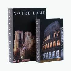 Book Notre Dame och Colosseum 2 st