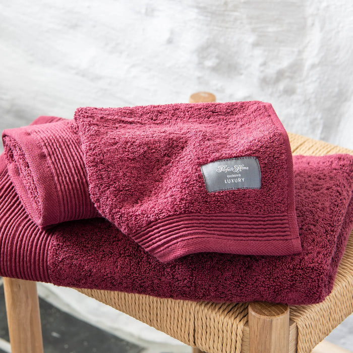Luxury Burgundy handduksset