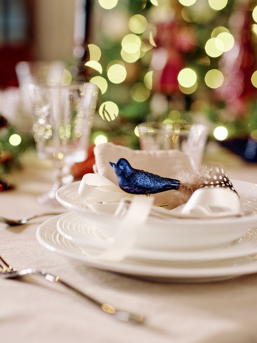 Juldekoration fågel 3 färger