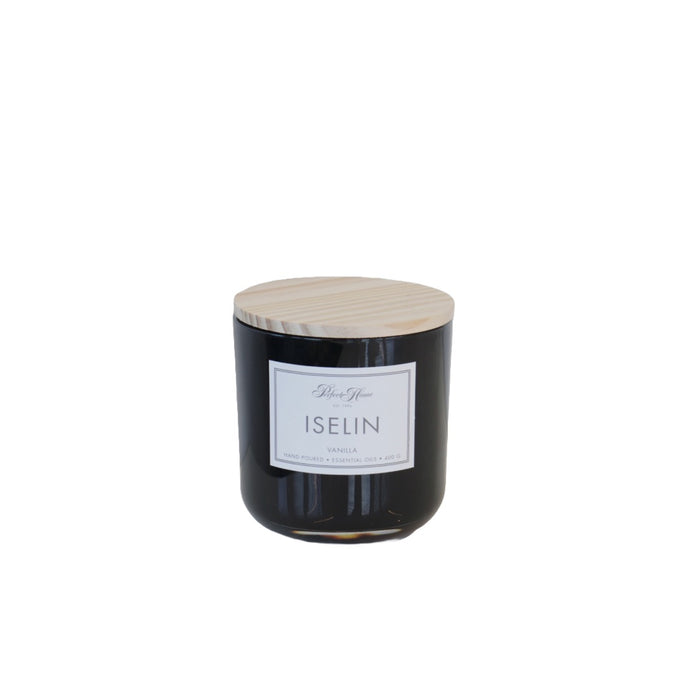 Iselin Black doftljus vanilj