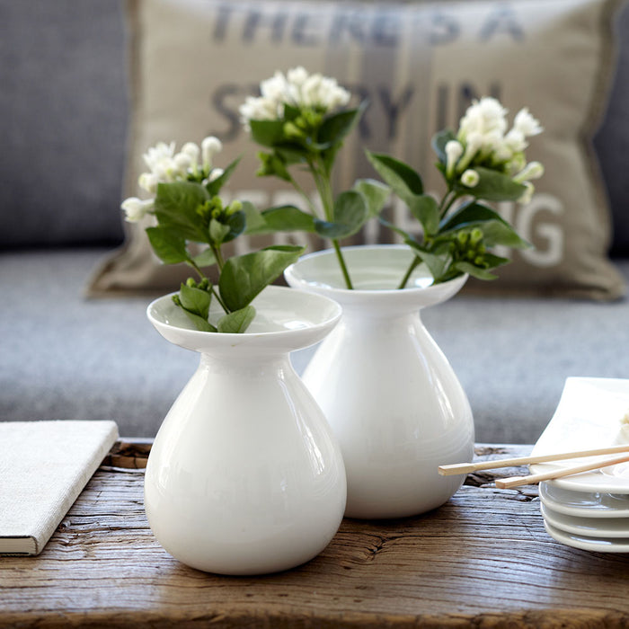 Vit Lilja vas 2 st