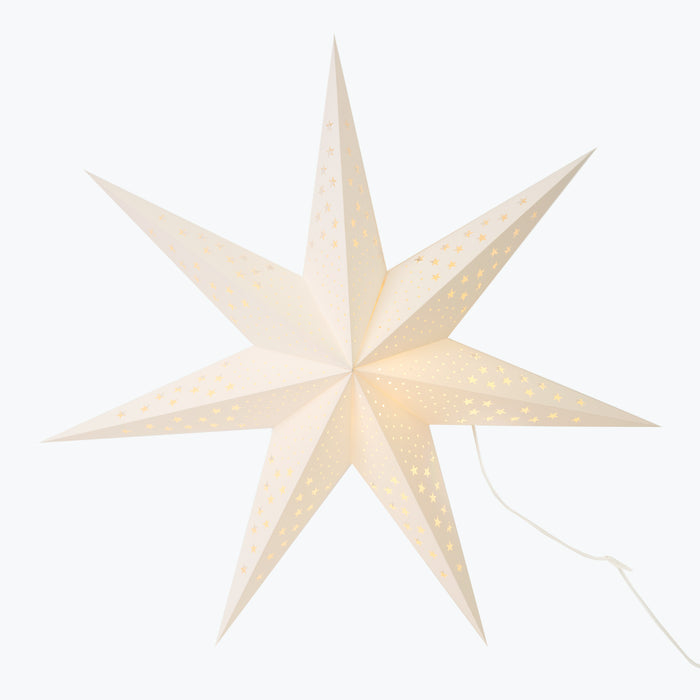 Stella White adventsstjärna 75 cm